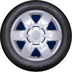 Sks Opel 16" Plastik Jant Kapağı 4lü Takım