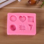 Sku-4 Tarzı Yeni Waffle Dondurma Serisi Silikon Kalıp Çikolatalı Karamela Aşk Kurabiye Kek Kalıbı Dıy Şeker Peynir Mini Koni Tatlı Kalıbı (Yurt Dışından) - waffle kalıp