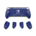 Skull & Co. GripCase Lite: Değiştirilebilir saplı rahat bir koruyucu kılıf [tüm el boyutları için uygundur] Nintendo Switch Lite için [taşıma çantası yok] - mavi