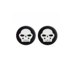 Skull Ps5/Ps4/Ps3/Xbox One/One X/One S/Series X/Series S 3D Analog Silikon Koruyucu -2 Adet