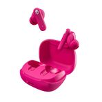 Skullcandy Smokin' Buds kulak içi kablosuz kulaklık, 20 saat pil ömrü,%50 sürdürülebilir plastik, mikro, iPhone, Android ve Bluetooth cihazlarla uyumlu - pembe