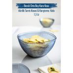 sky akrilik allegra 1,5 lt bal sürahi (buzdolabı kapak rafına sığar)