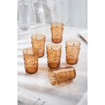 sky akrilik bal 6'lı kısa bardak & su meşrubat kahve yanı bardağı 400 ml ( cam değildir )