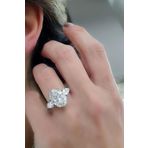 Sky Diamond Taşlı Gümüş Tek Taş Yüzük