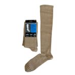 Sky Socks Seyahat Ve Uçuş Diz Altı Çorap (Bej, 43-46)