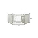 Sky Toptan Strong Plastik Köpek Oyun Bahçesi Çiti 6 Panel 90X60cm