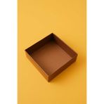 Skybox 10x10x3 Asetat Kapaklı Kraft Kutu 50 Adet