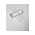 Skybox 6 X 16 X 2,5 Cm Asetat Kapaklı Beyaz Hediyelik Kutu 100 Adet