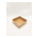 Skybox 6x6x2 Cm Asetat Kapaklı Kraft Kutu 100 Adet