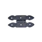 Skygo 117x57 mm Oksit Antika Tarz Dekoratif Pirinç Düğmeli Menteşe
