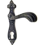 Skygo 228x48 mm Oksit Antika Tarz Dekoratif Pirinç Mevlana Yale Kapı Kolu