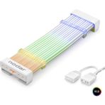 Skygo 24 Pin Argb Anakart Güç Uzatma Kablosu (Bükülebilir -2mm 54 60 LED Beyaz ND2800A)