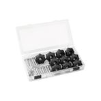 Skygo 71481 T-Track Topuz Takımı, 7 Yıldızlı Dişli 1/4-20 Düğmeler, T-Cıvatalar ve Ağaç Işleme Jig ve Armatürleri Için Pullar, 10'lu Paket - Ahşap - Option-1