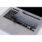Skygo Air Pro Klavye Koruyucu Yıkanabilir Silikon Us Dikdörtgen Enter Amerikan Ingilizce Için Türkçe Q Klavye Koruyucu Air Pro Eski USB Li Model 2008/2017 Uyumlu Siyah Gri - 0 - Siyah - Option-1
