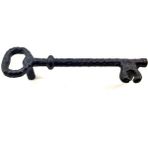 Skygo Antika Tarz Dekoratif Pirinç Anahtar Şeklinde Kapı Çekme Kolu, Mobilya, Sandık, Kutu Kulbu - 128MM, Oksit - Çok Renkli