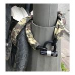 Skygo Armor 714 Military Serisi Çelik Zincir 1.80 mt 14 mm U Motosiklet Kilidi - Antrasit - Option-1