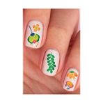 Skygo Artikel Bahar Çiçekleri Tırnak Dövmesi, Tırnak Tattoo, Nail Art, Tırnak Sticker - Option-1