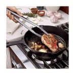 Skygo Barbekü Mangal Izgara Maşası, Uzun Maşa,paslanmaz Çelik, Silikon, 35 cm - 02Y-Yeşil - Option-1