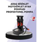 Skygo Basınç Saatli Ayak Pompası Bisiklet ve Araç Uyumlu