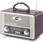 Skygo Bluetooth Nostaljik Hoparlör Fm 23 x 12.2 x 16.4 cm NS8098BT