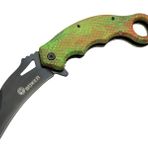 Skygo Böker Bukalemun 471B 20 cm Plastik Sap Karambit Kamp Çakı