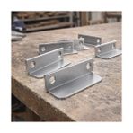 Skygo Çekmece Kilidi Karşılılığı, Sac, 25X10X7 Mm, Metal Gövde, Dayanıklı, Montaj Uyumlu, Mobilya, Dolap, Kapak, Kilit, Sabitleme Parçası, Çinko Alaşımlı, Sabitleme Uygunluğu Yüksek (25 Adet) - Option-1