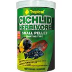 Skygo Cichlid Herbivore Pellet Otobur Cichlid Için Balık Yemi Small 1000 ml 360 gr - Option-1