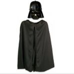 Skygo Çocuk Boy Yıldız Savaşları Star Wars Darth Vadet Maskesi Ve 90 Cm Pelerin Seti Siyah