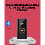 Skygo Çok Amaçlı Dijital Lastik Pompası Araç Bisiklet Top Uyumlu