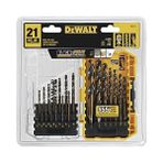 Skygo Dewalt DWA1181 21 Parça Set Siyah Oksit Kaplamalı Hss Matkap Ucu Seti - Option-1 - 0- Koyu Mavi