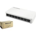 Skygo Ethernet Switch 8 Port 10/100 Mbps - Beyaz HDX1366 - Standart
