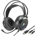 Skygo G883 Gaming Kulaklık USB / 2 x 3.5 mm - Siyah