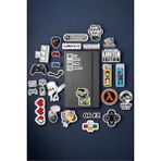 Skygo Gamer Gaming Oyuncu Paketi/bullet Journal Defter Çıkartma Ajanda Laptop Etiket, 986746153465416 - Option-1 - -50 C