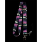 Skygo Gece Manzaralı Renkli Lanyard Boyun Ipi Anahtarlık & Kartlık Askısı – Yumuşak Kumaş, Dayanıklı Klips - Option-1