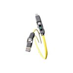 Skygo Heartz 4 In 1 LED Ekranlı 65W-27W Pd USB Ios Type C Super Turbo Fast Aaa+ Kalite Şarj ve Data Kablosu - 001-Renkli