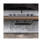 Skygo Kd Essentials – 2× Metal Kablo Sepeti-M Boyutu, 2'li Paket – Kablo Tutucu ve Kanalı (Masa Altı/duvar Montajı, Vidalanabilir, Şarj Cihazı, Güç Kaynağı, Priz Şeritlerini Saklar, Siyah) - Option-1 - 0 - Siyah