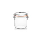 Skygo Klipsli 2'li Cam Kavanoz Seti (1 Adet 580 ml - 1 Adet 425 Ml) - 0 Siyah - Option-1