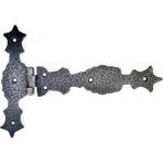 Skygo Krm Antika Tarz Dekoratif Pirinç Kuyruklu Zambak Menteşe - 175X248 Mm, Oksit Krm - Çok Renkli