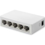 Skygo Krm Ethernet Switch 5 Port 10/100 Mbps - Beyaz HDX1344 Krm