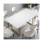 Skygo Masa Kaplama Folyosu Mobilya Masa Kaplama Folyoları Beyaz Tuğla Desen - -- - Option-1
