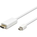 Skygo Mini Displayport To HDMI Görüntü Kablosu 1.8 M Beyaz HDX7759