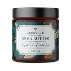 Skygo Monoville Shea Butter (Karite) Yağı 100 ml Soğuk SIKIM%100 Saf ve Doğal Güneş Sonrası Nemlendirici Yağ (Shea Butter) - Option-1