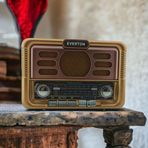 Skygo Nostaljik Görünümlü Usb Sd Aux Bluetooth Destekli Şarjlı Radyo Rt-671 SKY70728217