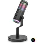 Skygo Profesyonel Gaming Rgb Mikrofon Dsp Gürültü Engelleme Reverb Echo Destekli Type-C - Siyah Su8 - Seçenek Mevcut Değil - Renkli