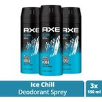 Skygo Revify 3 Adet Axe Ice Chill Erkek Deodorant Sprey 150 ml