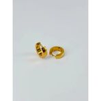 Skygo Revify Gold Çelik Erkek Küpe Çap (8 Mm) Kalınlık (4 Mm) - EKP0030