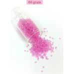 Skygo Revify Kesme Cam Boncuk 2mm - 60 Gram - Şeffaf Mat Pembe - BNC377