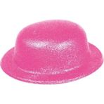 Skygo Revify Pembe Renk Simli Melon Yuvarlak Parti Şapkası 24X26 cm
