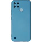 Skygo Revify Realme C25Y Kılıf Nano Içi Kadife Silikon - Mavi