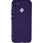 Skygo Revify Realme C25Y Kılıf Nano Içi Kadife Silikon - Mor